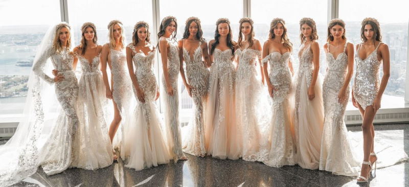 latest fashion in wedding dresses